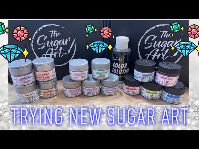 The Sugar Art Product Overview - How to use Luster Dust, Edible