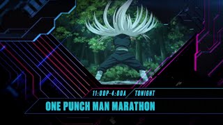 Toonami - One Punch Marathon Promo Tonight 11Pm-4Am Hd 1080P