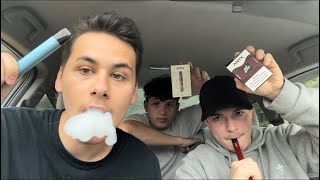 Helping My Friend Quit Cigarettes With A Vape Anyx Pro Kit