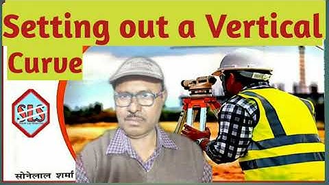 Setting out a Vertical Curve and Tangent Correction.