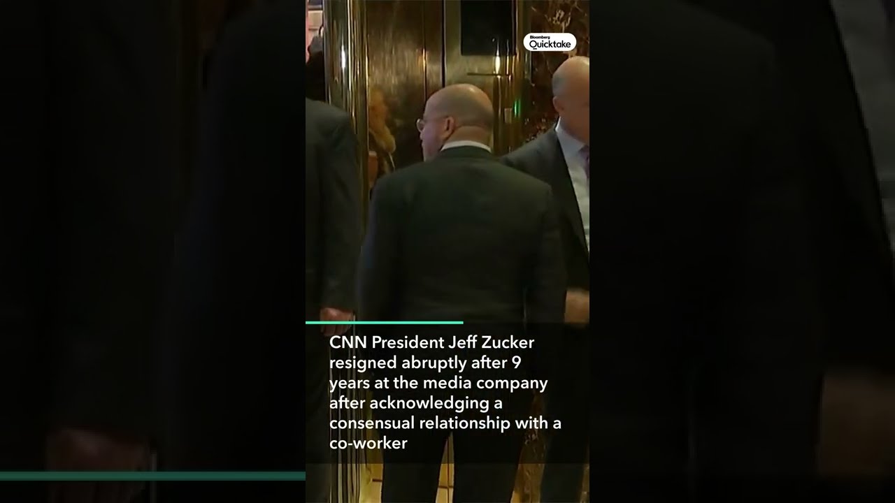 CNN S Jeff Zucker Quits After Failing To Disclose Work Relationship