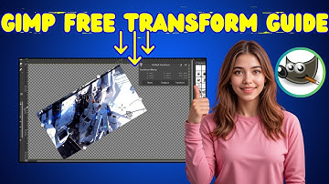 Hoe je vrije transformatie uitvoert in GIMP | Lagen formaat wijzigen, roteren en aanpassen (2025)