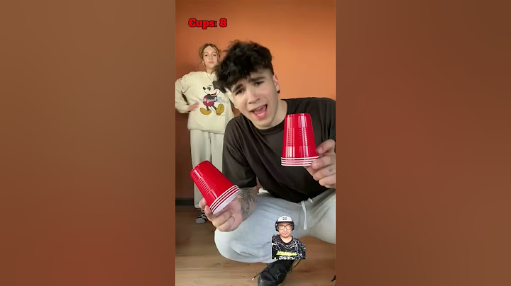 How Many Red Cups Will Hold Up My Little Sister? 🤔 #shorts #comedy #funny #ad