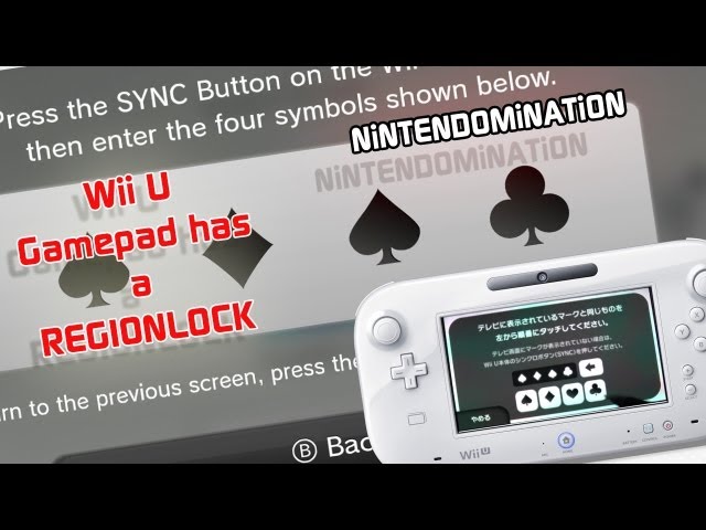 WiiUとその他 WiiU Gamepad has Region LOCK - WTH??? - YouTube