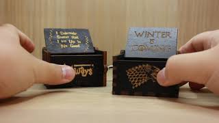 Review & Tutorial Kotak Musik Putar Kayu Harrypotter Game of Thrones [POI POI SHOP] screenshot 5