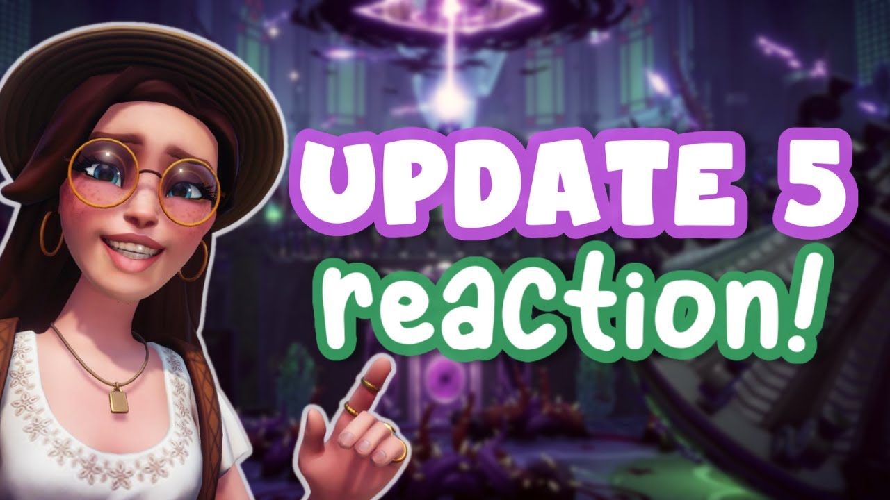 Update 5 trailer announcement news! HONEST thoughts + RELEASE DATE! // Disney Dreamlight Valley