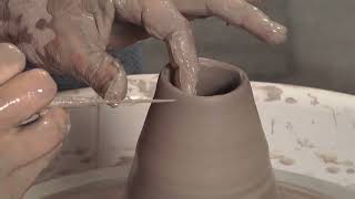 How to Throw a Vase on the Pottery Wheel | JEN ALLEN