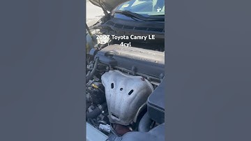 07 Toyota Camry  rough idle when AC is on,going  in reverse ,sitting in park ,coming to a stop.