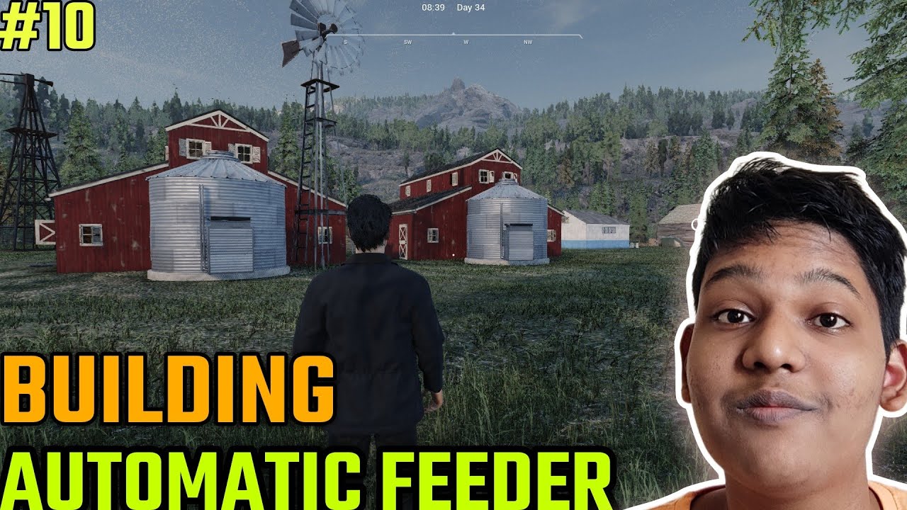 I BUILD AN AUTOMATIC FEEDER | RANCH SIMULATOR GAMEPLAY #10 @Rongames2 # ...