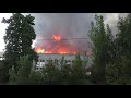 Пожежа на картонному комбінаті у Житомирі