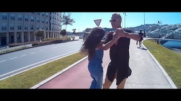 #MC Menor - #Você Não Vale Nada #KondZilla) Luizinho & Ariadne,#Kizomba #Zouk,bailando c/Patins!