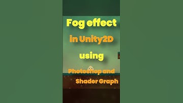 Creating Fog Effect in Unity2d | #gamedev | #unity | #shadergraph