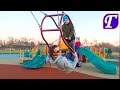 Игры на Детской Площадке в Америке – Максим Играет на Новой Огромной Интересной Playground Для Детей