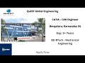 Quest global  catia  cad engineer  be btech  mechanical engineering  bengaluru karnataka