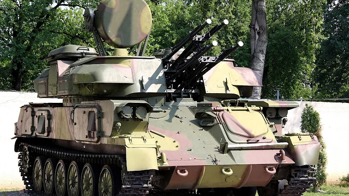 Russian ZSU-23-4 Shilka Self-Propelled Anti-Aircraft Gun
