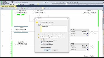 Studio 5000 PLC-programmering (online uitvoeringsbewerkingen)