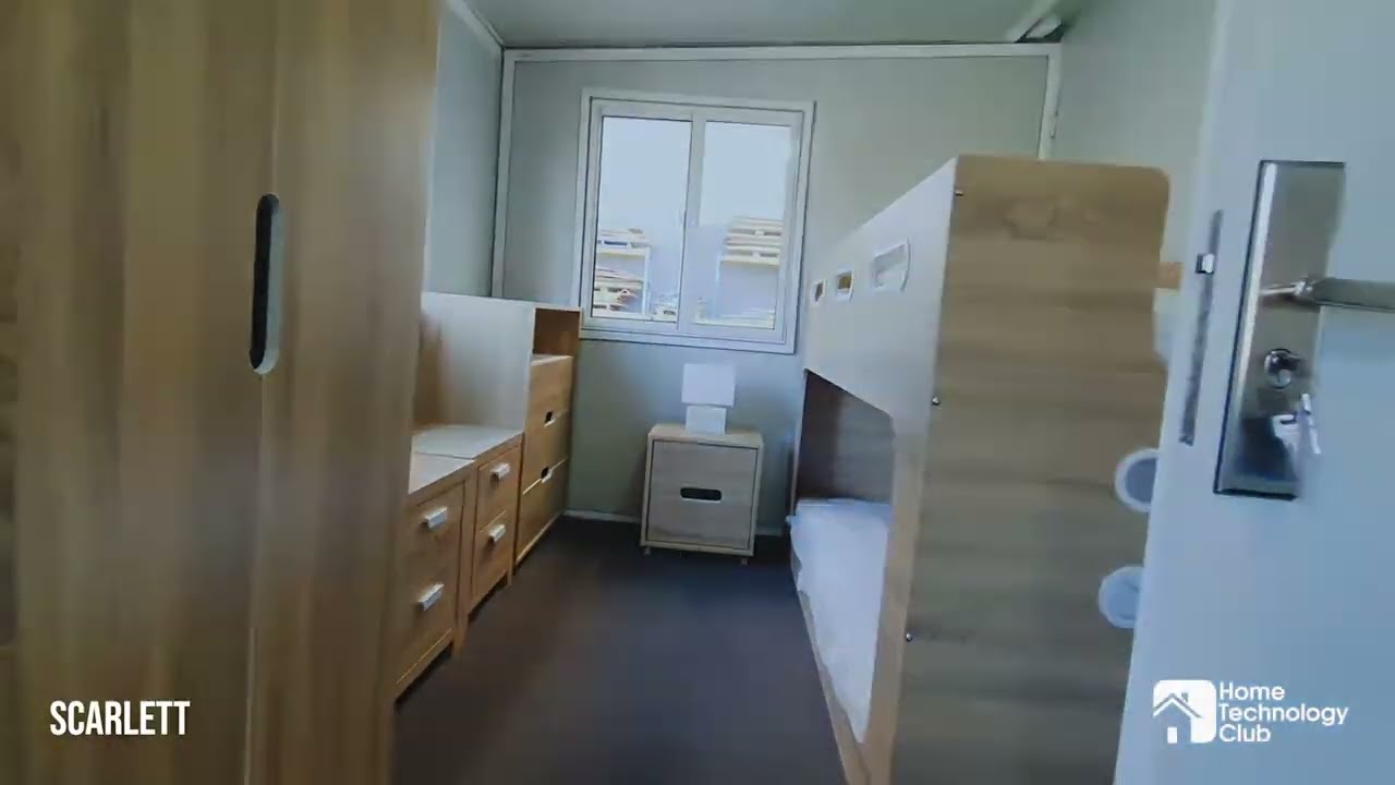 Casa mobile estensibile mod. Violet 20/36mq: home tour interni.