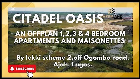 Citadel Oasis Estate: Luxury Living at Ogombo road, Ajah.