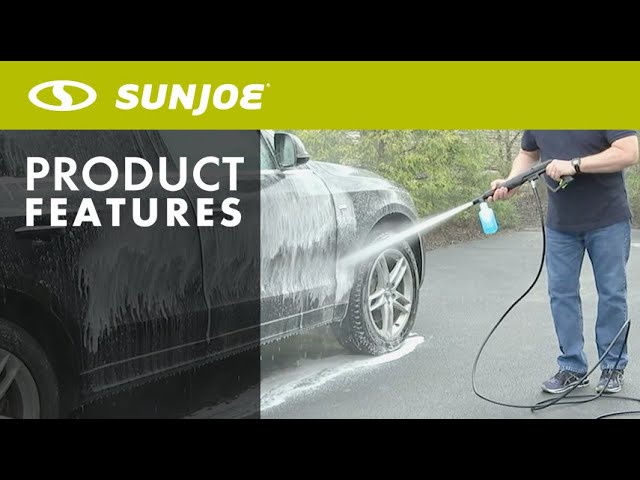 SPX2003 - Sun Joe Electric Pressure Washer - At Home with SPX2003 Foam  Cannon 