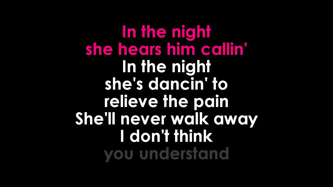 Weeknd In the Night karaoke - YouTube