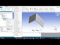 3 mm steel , Angle bracket make through #ansys workbench