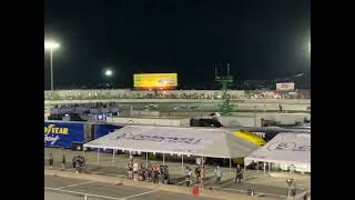 SRX Michael Waltrip retaliation from the stands. South Boston Va