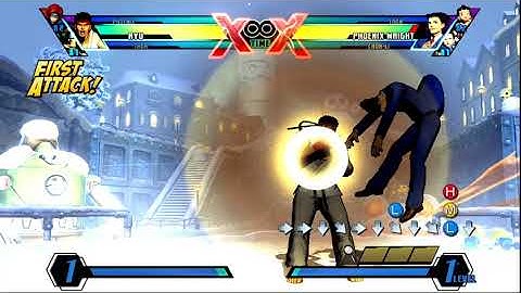 UMVC3 Ryu Denjin Cancel Practice