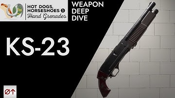 KS-23 shotgun // H3VR Weapon Deep Dive
