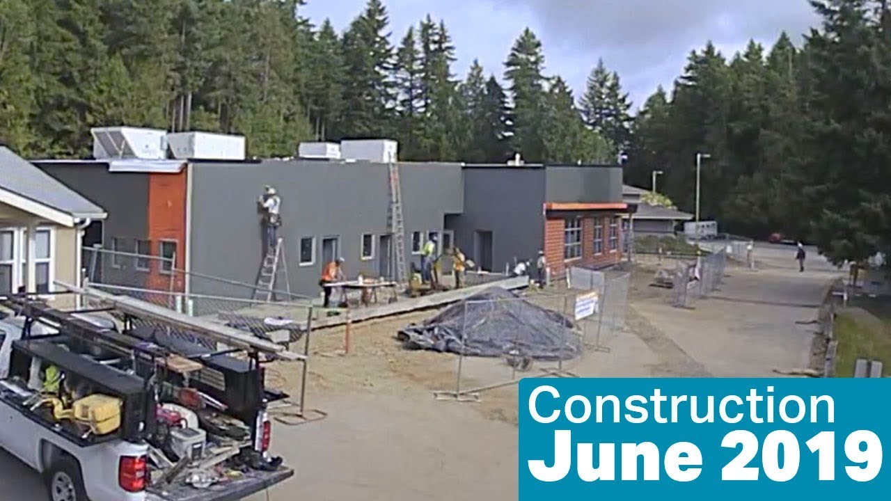 Kitsap Humane Society Construction, June 2019 YouTube