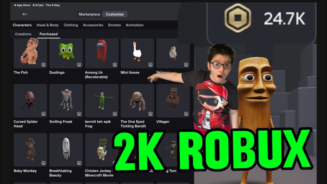 I Spent 2k Robux On Ugc - YouTube