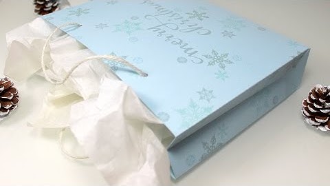 WRMK Punch Board Gift Bag in size XXL_UK