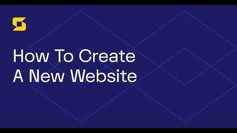 How To Create A New Website With Stackbit