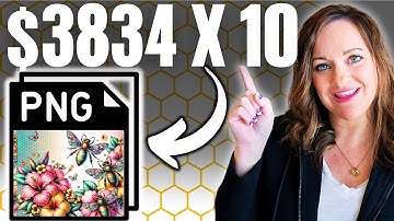 $3834 From ONE PNG. How to 10X it With AI in Minutes! (Full Tutorial)