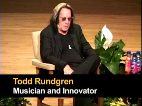 Rundgren discussed "Music, Technology and Risk-Taking" on April 8, 2009, as a guest of DePauw's Ubben Lecture Series. A summary with several video and audio clips plus photos is available at: depauw.edu The whole shebang is also available here, in pieces. Here's part 1: www.youtube.com