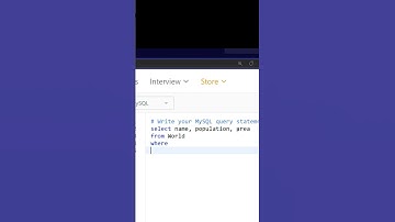 Easy SQL Query for LeetCode Big Countries 🌍 | Beginner’s Guide
