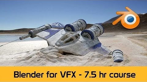 TRAILER - Blender for VFX - Learn to add realistic CGI into footage