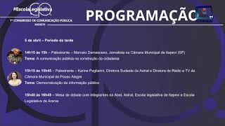 Palestra "A comunicação pública na construção da cidadania" -  05/04/2024