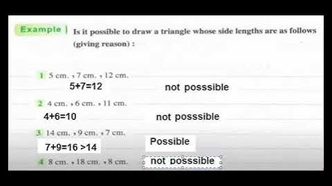 prep 2 geometry first term unit 5 lesson 4 triangle inequality