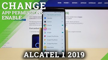 How to Manage App Permissions in Alcatel 1 2019 – Allow/Deny Access