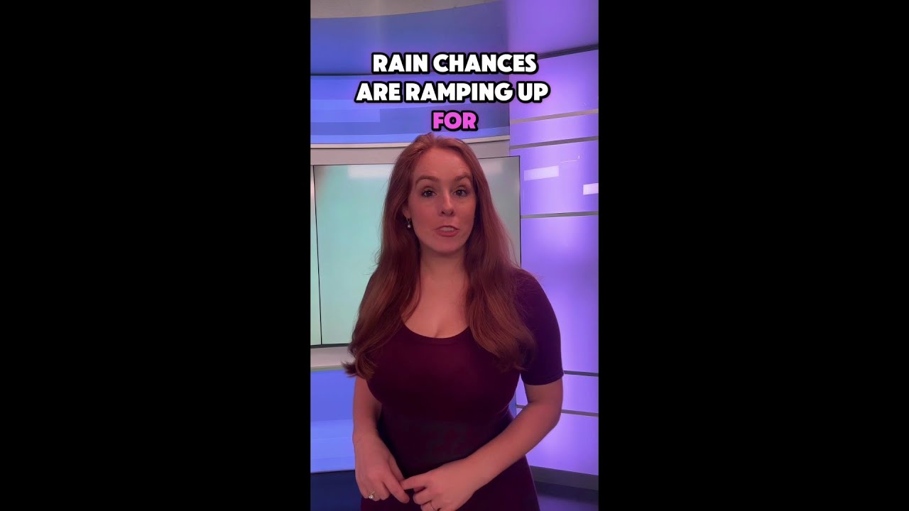 Rain chances ramp up for the weekend in Houston - YouTube