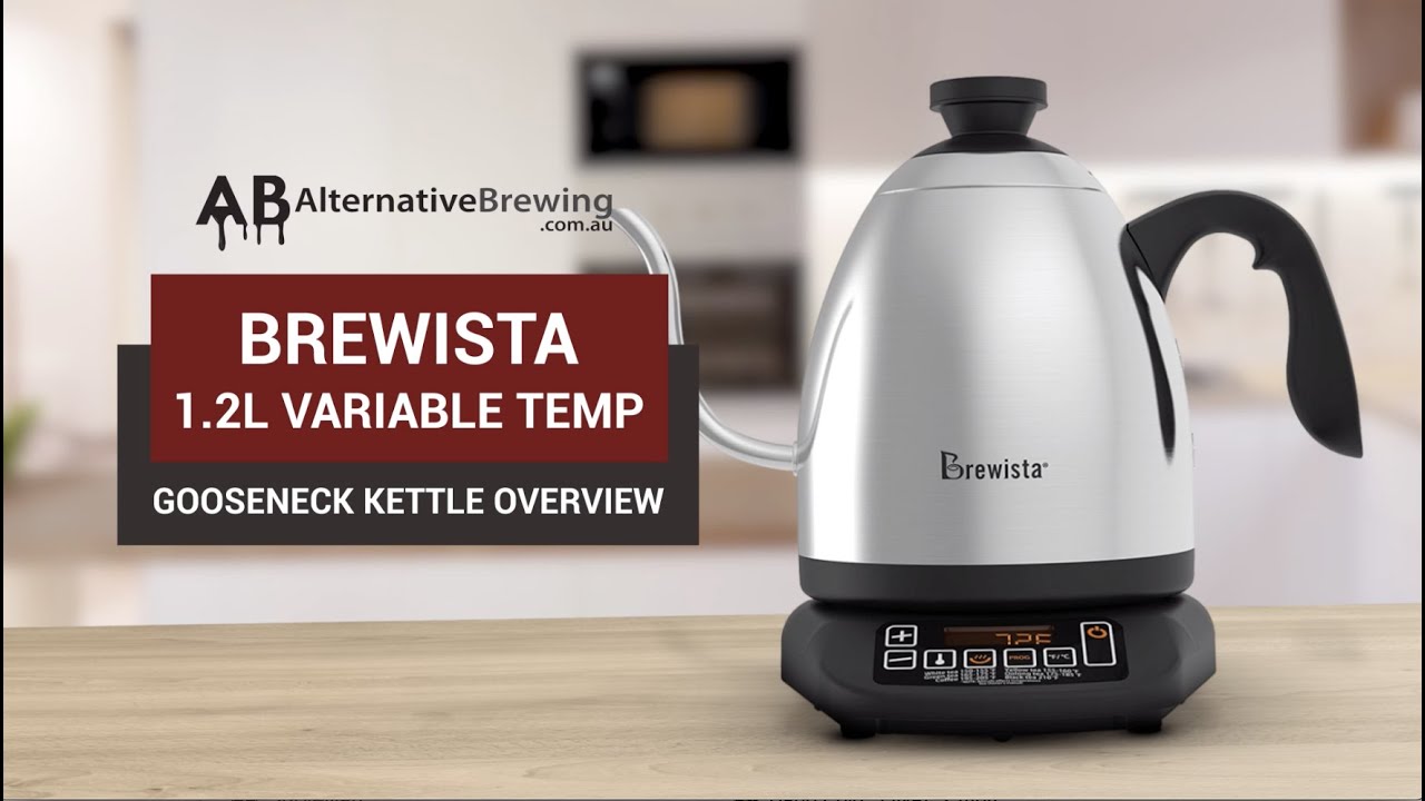 Brewista Electric Variable Temperature Gooseneck Kettle 1.2L