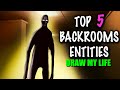 Top 5 Dangerous  Backrooms Creatures | Draw My Life