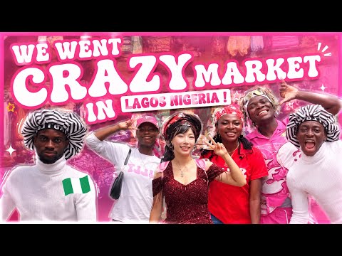 We went crazy market in Lagos Nigeria , Balogun market !