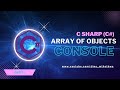 C# Array of Objects (part 1):  Employee Management