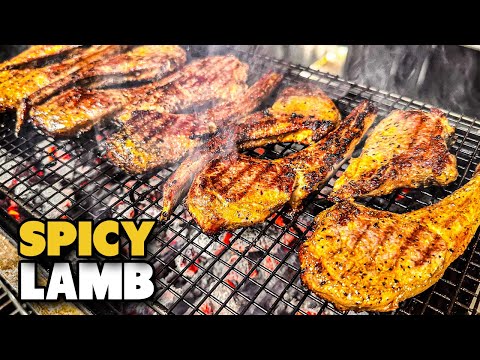 Hot Wing Lamb Cutlets By Schueys Bbq