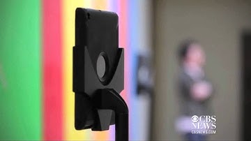 iPad with wheels lets you roam the office from home