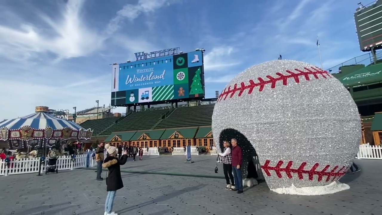 Winterland at Wrigley Field 2023, inside ice skating 3