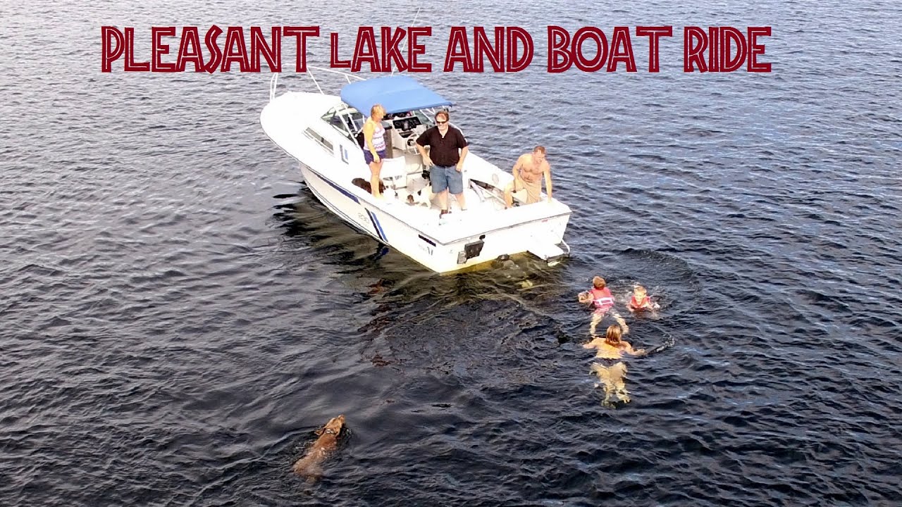 Pleasant Lake and Boat Ride YouTube