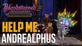 Bloodstained Ritual of the Night : How to Beat Andrealphus Boss (Wing Clipper)