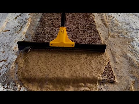 Dirty Rotten muddy carpet cleaning satisfying rug cleaning ASMR - YouTube